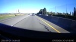 Bouncing tire on the highway (back).mp4