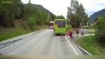 Volvo trucks emergency brakes system saved a life.webm