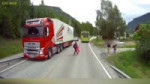 Volvo trucks emergency brakes system saved a life.webm