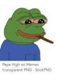 pepe-high-on-memes-transparent-png-stickpng-53326651.png