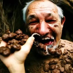 3228494192photoofcrazyoldmanwithsalivapooponfaceeatingdarkpoopsausageindarkhollowwithmudandgarbageshotfromfilm (сшитый клип).webm