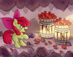 2917487safeartist-colon-nedemaiapple+bloomearth+ponyponyg4apple+bloom27s+bowatg+2022barrelblank+flankbowcavedynamiteexplosivesfemalefillyflash.jpg