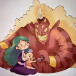 Eclipsa, Globgor and baby Meteora.jpg