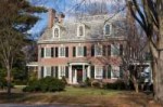 French country house facade arched windows cut into rooflin[...].jpg