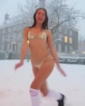 sanne vander From beach to snow ❄️ Real mermaids wear bikin[...].mp4