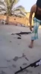 Young Iraqi shot by sniper ISIS - Graphics.webm