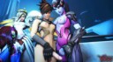 Overwatch, D.Va, Mercy, Tracer, Widowmaker 01.webm