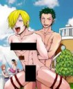 2063909 - Okiku(artist) OnePiece RoronoaZoro Sanji