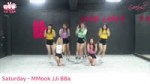 SATURDAY(세러데이) - 묵찌빠 MMook JJi BBa 안무 연습 Dance Video.webm