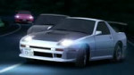 [Initial D] FC3S vs R32 GT-R. Приветствие.webm