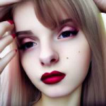 4103158446beautifulcuteskinnyegirlwithashenlipstickonlips.png