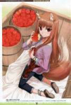 e-shuushuu.net - 269597 - Spice and Wolf - Horo - blush food jewelry ookami mimi smile tail.jpeg