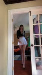 Legs so long they call me . Fill in the blank 😂😉 any guesses on how long they are, if I’m 6’5”  #tallwoman #tall #tallgirl #talltok #LikeAMonarch #longlegs #highheels #fyp #viral.mp4