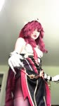 7298405391145241898 Mommy moment #viral #cosplay #fyp #eveilns #GenshinImpact #rosaria264.mp4