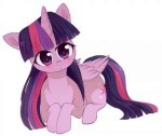 1282435safesolotwilight+sparkleblushingcuteprincess+twiligh[...].gif