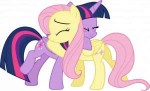 twilightsparkleandfluttershyhuggingbysilvermapwolf-darmocq.png