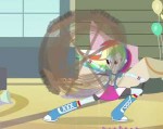 Rainbow Dash Equestria Girls Amazingly Awesome.gif