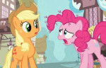 596540safepinkiepieapplejackanimatedscreencapwonderboltsaca[...].gif