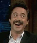 robert-downey-jr-laugh-mustache.gif