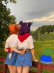 Pepe with girls.png