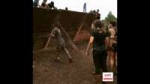 One-armed man climbing a wall - Imgur.gif