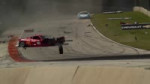 CCR Ferrari Challenge crash at Road America 2015.mp4