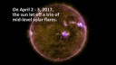 April 2017 Solar Flares