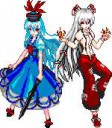 Keine & Mokou pixel s.png