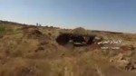 Syria - Syrian Army discovered BMPs, tanks, artillery piece[...].mp4