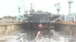 The Future USS John F. Kennedy Dry Dock Flooding.mp4