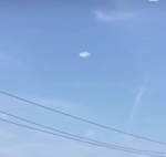 Cloaked UFO In Holographic Cloud They are Back;)👁👽✊🏽.mp4